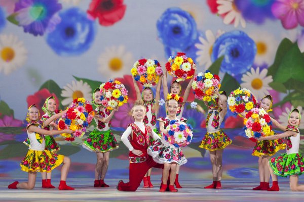 Балерина акварель