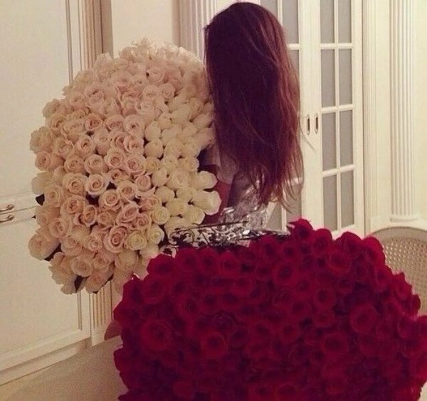 Букет цветов для девушки