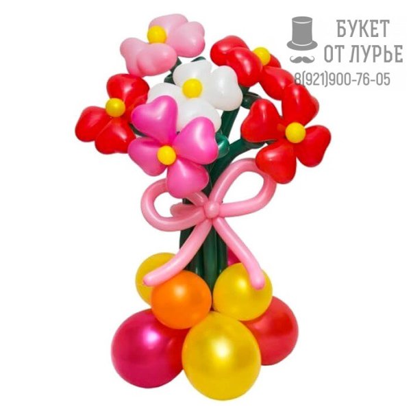 Необычные букеты из шаров