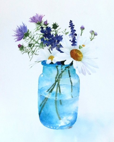 Susan van Campen акварель