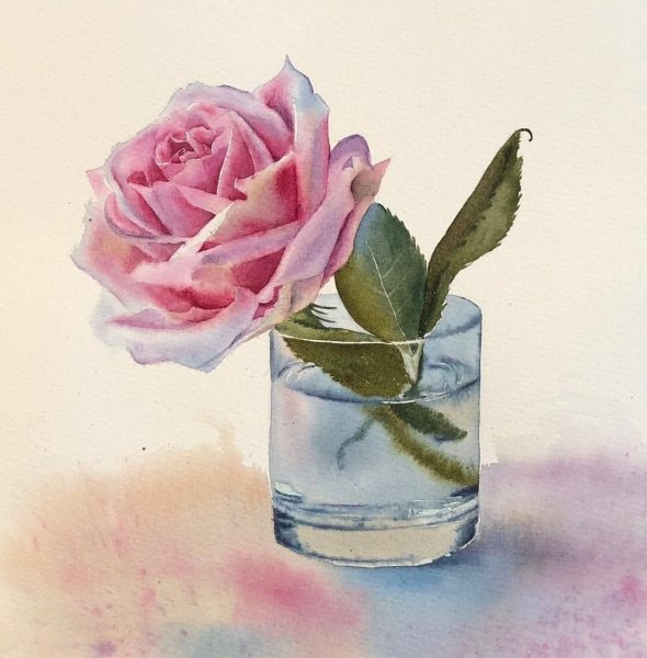 Анастасия Беседина художник акварель