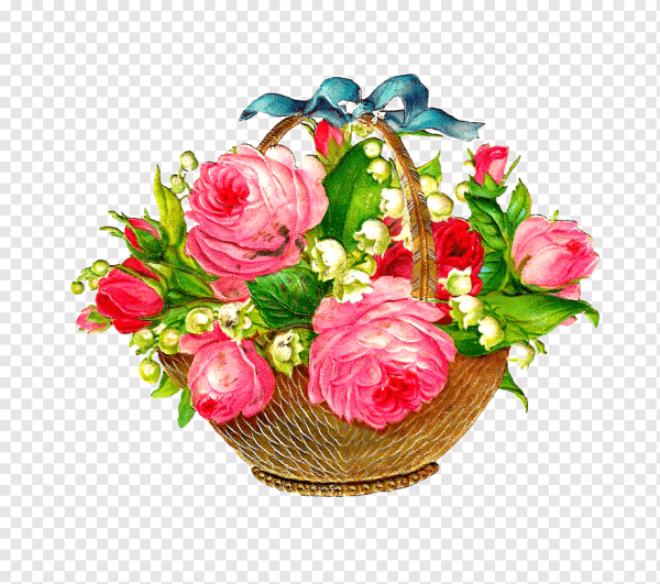 Корзинка с цветами