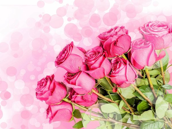 Корзинка цветов для тебя