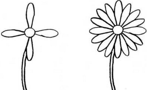 Трафареты цветов для рисования