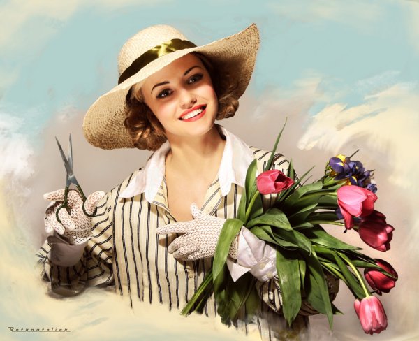 Художница Maud Humphrey