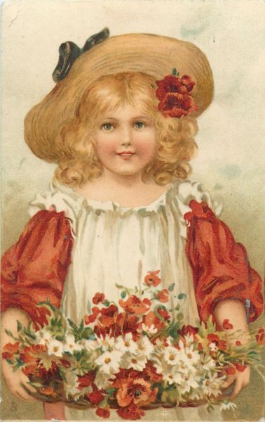 Пин ап в цветах