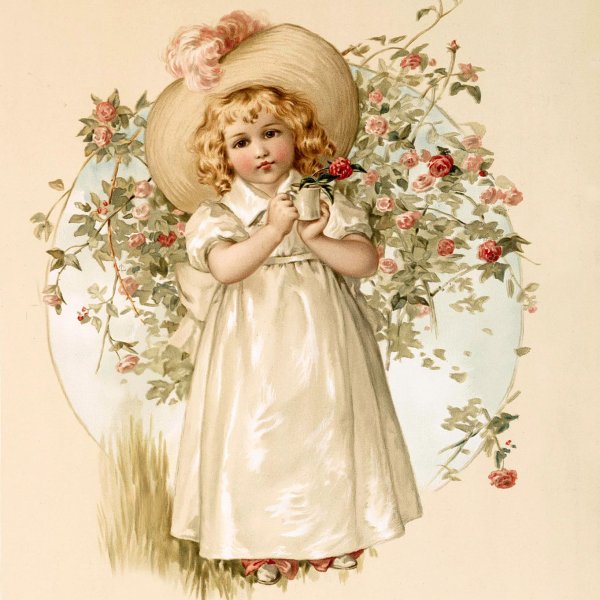 Винтажная открытка