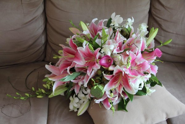 Snowboard Лилия букет