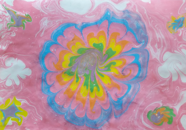 Сказочный цветок рисунок для детей