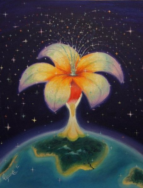 Рисунки волшебных цветов