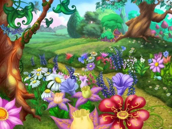 Обои абстракция