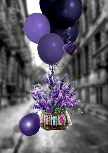 Украшение розовыми шарами