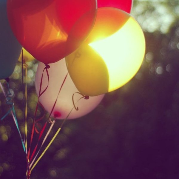 С днём рождения шарики