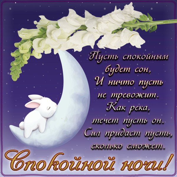 Пожелания спокойной ночи