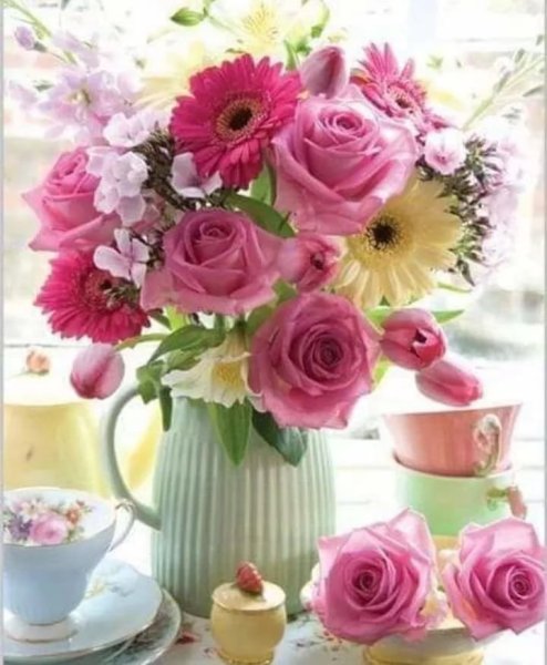 Хорошего четверга ромашки