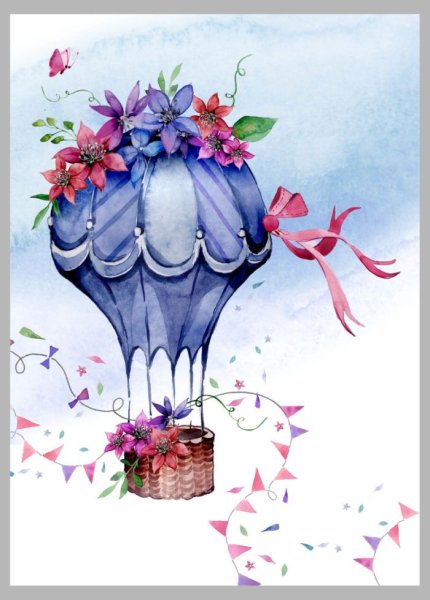 Лето воздушный шар