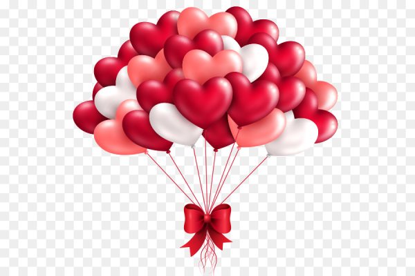 Девушка с розовыми шарами