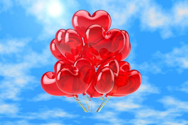 Акварельный воздушный шар