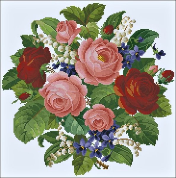 Ellen Maurer Stroh вышивка крестом