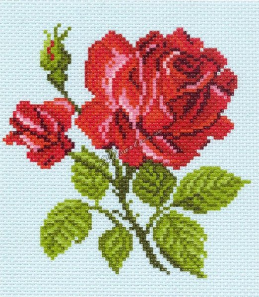 Вышивка крестиком на канве