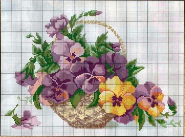 Риолис Анютины глазки 1516