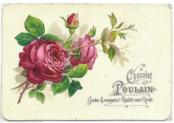 Винтажные марки с цветами