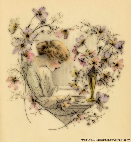 Старинные открытки с днем рождения