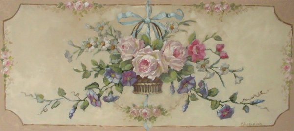 Старинные открытки с розами