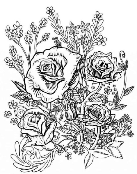 Раскраска антистресс "Мандала"