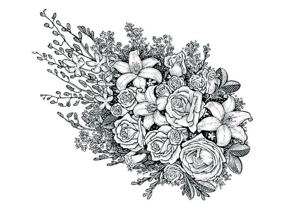 Secret Garden раскраска антистресс