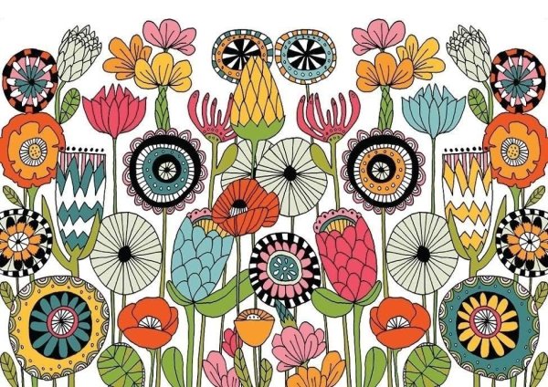 Стилизованные растения