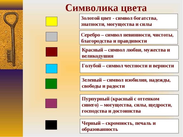 Символика цвета