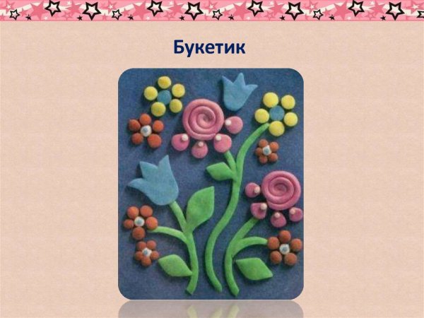 Пластилинография в детском саду