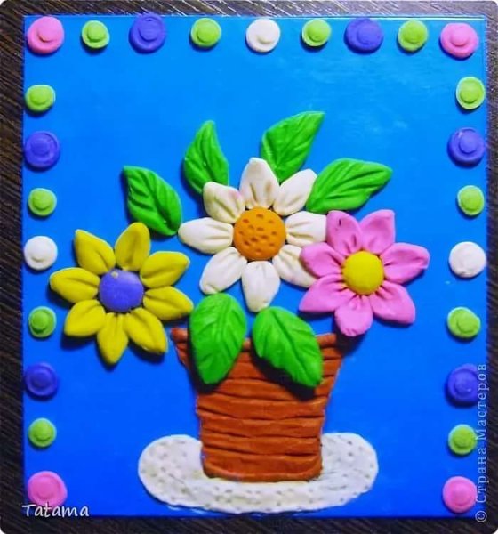 Панно пластилин