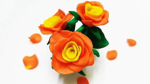 Лепка цветы