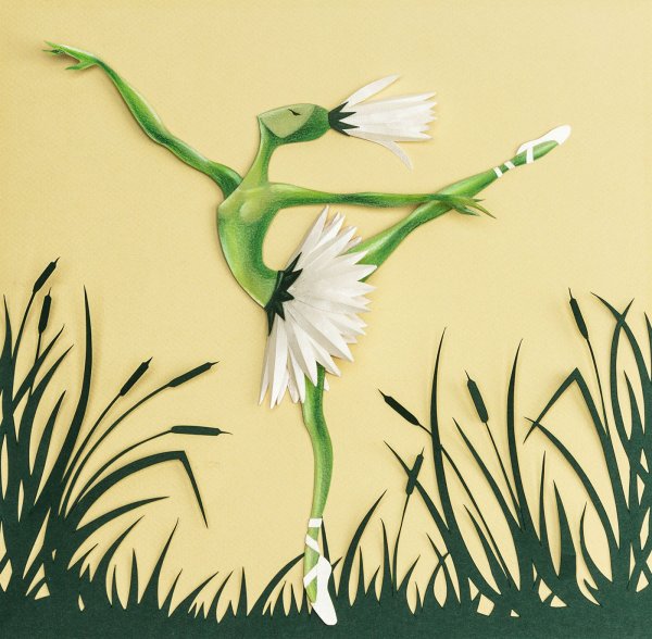 Танец цветы