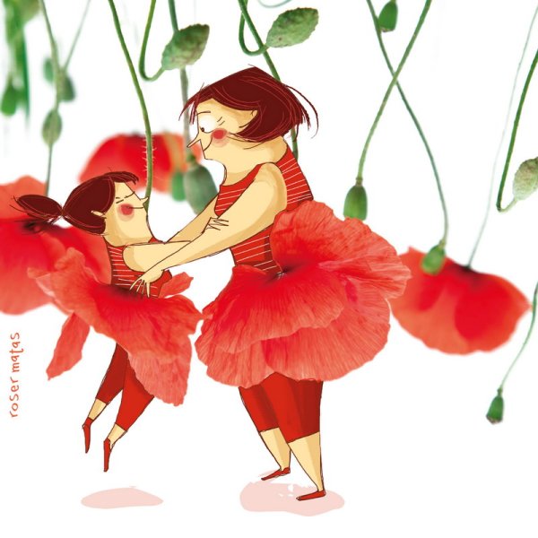 Танец цветы