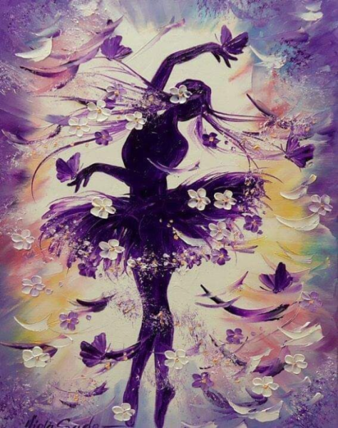 Танцовщица в цветах