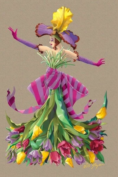 Танцующие цветы