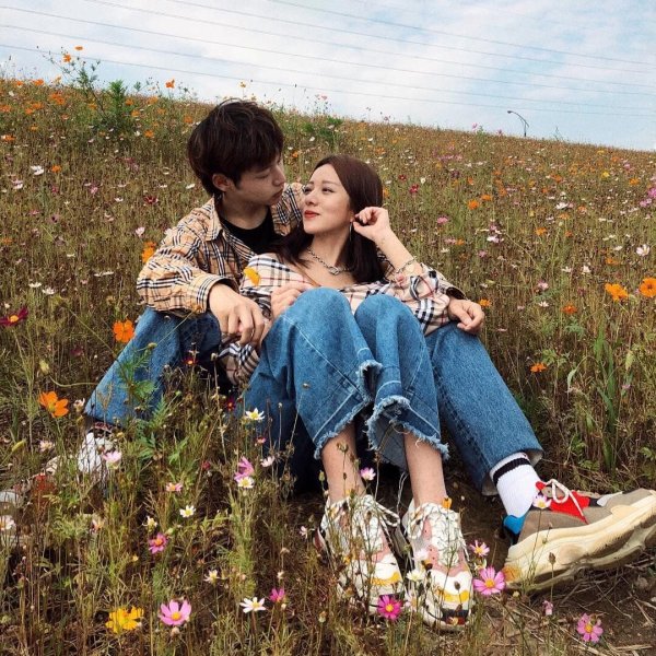 Парная фотосессия на природе