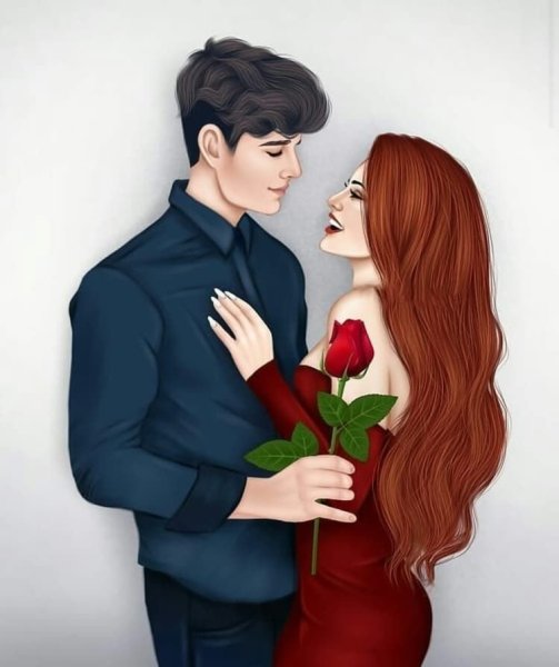 День Святого Валентина пары