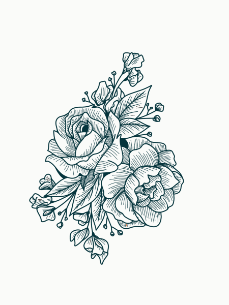 Узоры цветы небольшие