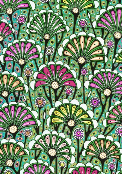 Стилизованные цветы