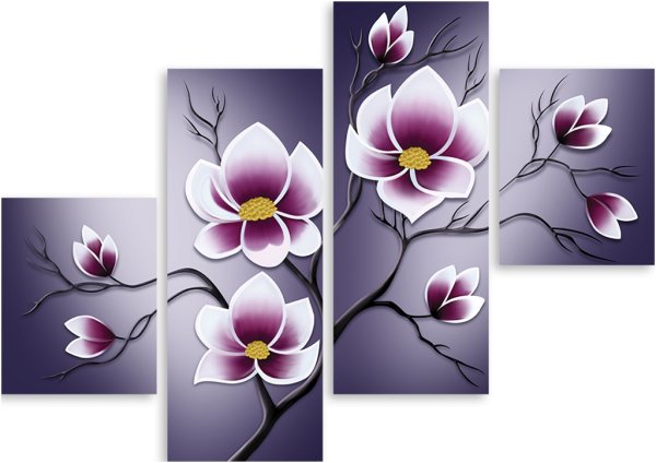 Тройная картина на стену