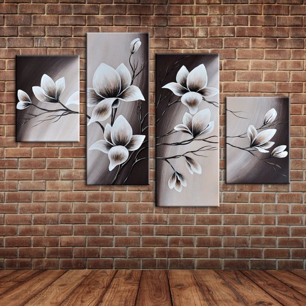 Фотокартины цветы для интерьера