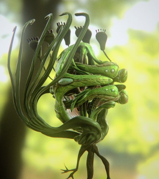 Растение монстр в амонг АС