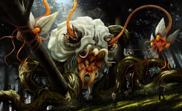 Растения чудовища