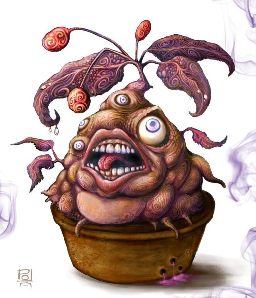 Мандрагора монстр