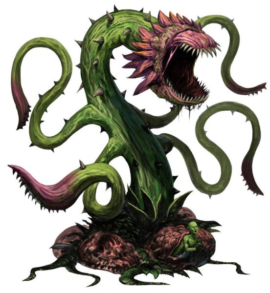 ДНД монстр растение