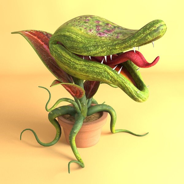 Хищное растение монстр